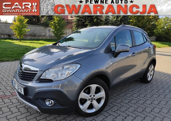 samochody osobowe Opel Mokka cena 41500 przebieg: 206000, rok produkcji 2013 z Międzyrzecz